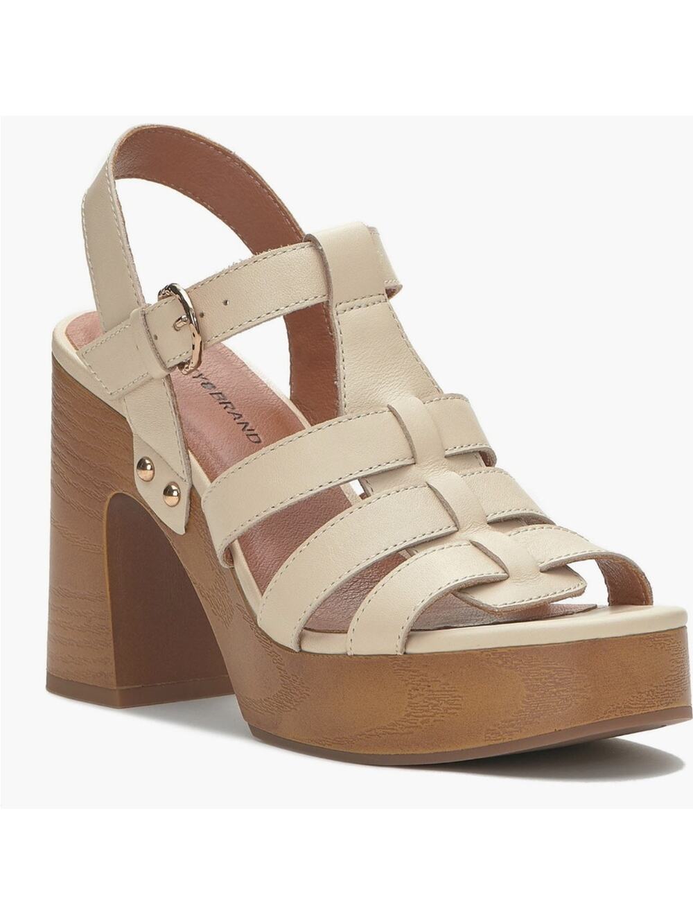 NWT Lucky Brand vanilla Imana platform strappy sandals